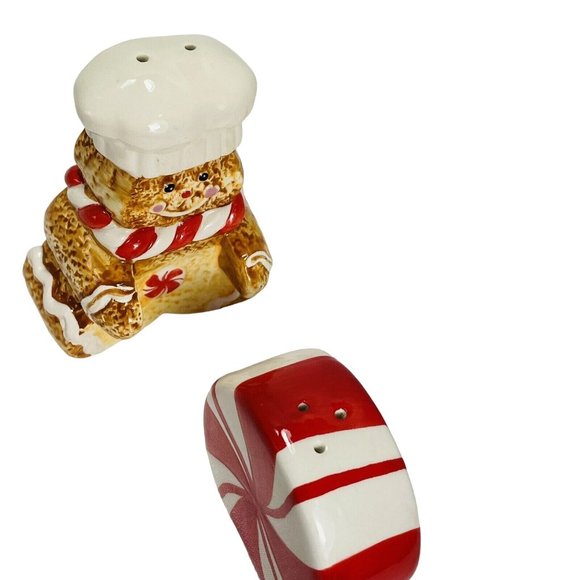 Cracker Barrel Salt And Pepper Ginger Mint Sweet Collection Original Stopper - Picture 5 of 10